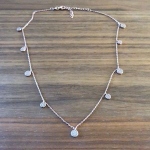 Rose gold plated necklace